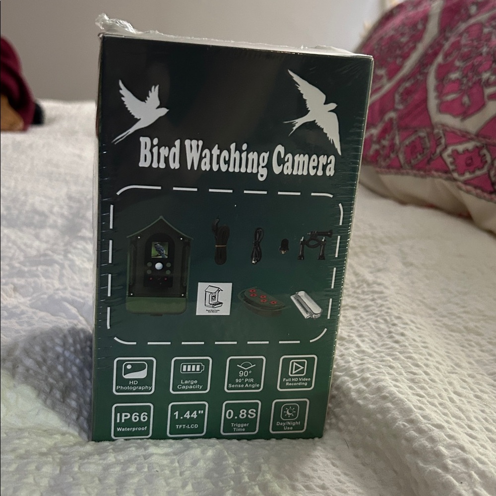Smart Bird Feeder Camera, Hummingbird Watching Camera with Motion Detection